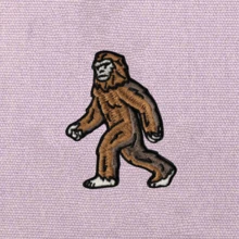 大脚怪、萨斯喀彻温怪兽、嬉皮朋克摇滚动漫卡通户外探险贴纸、缝制贴片、个性化DIY服装配饰、刺绣、缝纫、熨烫贴片、服装装饰、贴纸、徽章、贴花、破洞修补、刺绣贴片