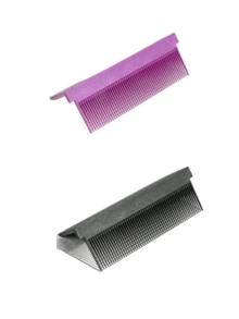 1 Piece Of Hair Straightener (The Product Is Made Of Plastic, And It Is Used On The Straight Clip With Black Glue, Which Is Very Firm), Suitable For Rectangular And Square Hair Straightener, Not Suitable For Circular Hair Straightener, High-Temperature Modeling Flat Iron Comb, Self-Adhesive Hair Straightener Accessories