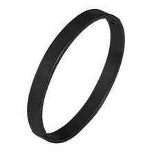 1 pièce Bracelet en acier inoxydable à chiffres romains mode pour hommes (ouvrable)