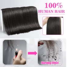 CEXXY 12A 10-28 pollici di qualità visone brasiliana capelli umani intrecciati bundles capelli lisci colore naturale non trattati Remy estensioni dei capelli 4 fasci doppie trame disegnate cucire nelle estensioni nessuna perdita - SPure Natural - Visualizzare 10