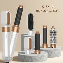 5-In-1 Multifunctional Smart Hair Styler, Easily Create Voluminous Waves, Straight Hair And More - EU F Type Plug(220-240V) - View 2
