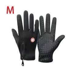 Unisex Autumn And Winter Warm Gloves, Suitable For Protecting Fingers And Keeping Warm, Outdoor Gloves, Compatible With Touch Screen Devices, Christmas Gifts, New Year's Gifts, Ski Gloves. - màu đen - Xem 13