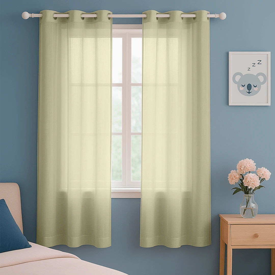 Curtains - Cream - View 1