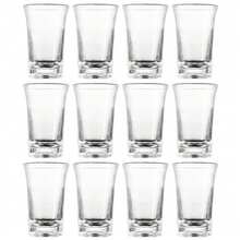 6 piezas de vasos acrílicos pequeños, adecuados para bares, pubs, clubes, restaurantes y uso doméstico - excelentes para servir bebidas espirituosas, así como bebidas de verano e invierno