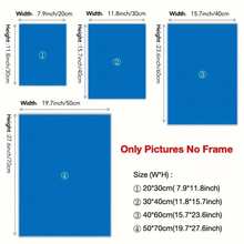 3 piezas de pósteres de lienzo con árboles vintage con marcos de madera - Impresiones artísticas de alta calidad que presentan exquisitos bocetos y vibrantes escenas de bosque - Regalos perfectos para la decoración del dormitorio, la sala de estar y el pasillo, agregando un toque de encanto invernal a tu espacio