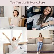 Portable Cordless Heating Pad, Menstrual Heating Pad, Back Heating Pad, 3-Speed Temperature Regulation And 4-Speed Massage Mode, Portable Electric Heating Fast Heating For Women And Girls' Abdominal Straps, Suitable For Family Use, Ideal As A Gift For Special Occasions. Christmas Gifts, Hand Warmers, Gifts For Men, Stocking Stuffers, Hand Warmers Rechargeable,Spring Summer Picks,Brides Maid Gifts,Room,Bedroom Deccor,Bedroom Deccor,Beach,Travel,For Men,For Women,Vacation,Cute Stuff - Multicolor - View 10