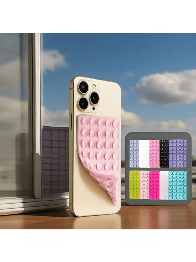 Soporte de silicona con ventosa para funda de teléfono, Octobuddy, soporte adhesivo para teléfono, compatible con modelos Pro Max.