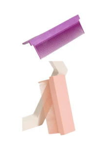 1 Piece Of Hair Straightener (The Product Is Made Of Plastic, And It Is Used On The Straight Clip With Black Glue, Which Is Very Firm), Suitable For Rectangular And Square Hair Straightener, Not Suitable For Circular Hair Straightener, High-Temperature Modeling Flat Iron Comb, Self-Adhesive Hair Straightener Accessories