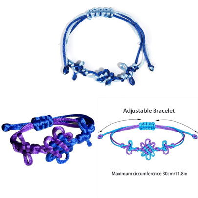 Rumi And  Cosplay Bracelet, Braided Knot Bracelet Pendant, Handmade Chain, Christmas Party Accessory, Birthday Gift