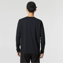 Under Armour 休閒運動圓領男子健身速乾衣 - 黑色 - 查看 4