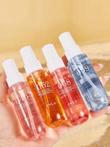4pcs/1pc 40ml Vanilla & Fruity Notes Alcohol-Free Fragrance Spray Gift Set With Long Lasting Natural Essential Oil Infused Aroma Therapy Air Freshener, Compact And Portable Design Featuring Coconut, Plum, Jasmine, Orchid, Sandalwood, Pistachio, Salted Caramel, Dragon Fruit, Macadamia Cream And Ocean Air Accents Inspired By Sol Brazilian Beach Vibes,