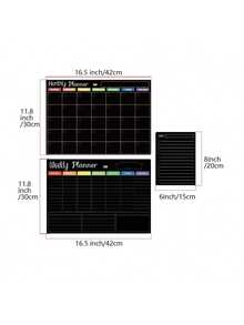 Magnetic Refrigerator Sticker Whiteboard Calendar Magnetic Whiteboard Wall Sticker Schedule Board Refrigerator Memo Board