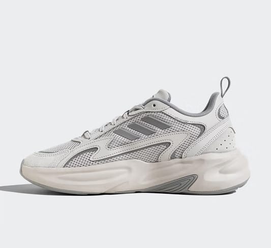 Adidas 阿迪达斯男/女新款轻便缓冲减震跑步鞋、休闲鞋 JP8890 - 灰白色 - 查看 1