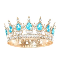 1pc Luxury Diamond Crystal Princess Bridal Crown,For Birthday Wedding Party Exquisite Elegant Women Decoration Crown Headpiece Bride's Tiara