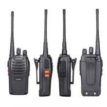 2 Pcs Baofeng Walkie-talkie BF-666S comunicaciones por radio Color Negro - Negro - Ver 9