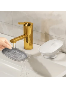 PS Soap Holder: Double - Layer Design For Neat Soap Storage & Quick Draining - White - View 6