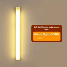 50厘米/30厘米/10厘米无线智能橱柜灯，LED灯，USB充电，带人体感应器，多种亮度模式，智能开关，橱柜下照明套装，磁吸式设计，超薄，安装简便，适用于厨房、卧室、衣柜、水槽、走廊、楼梯间等场所。