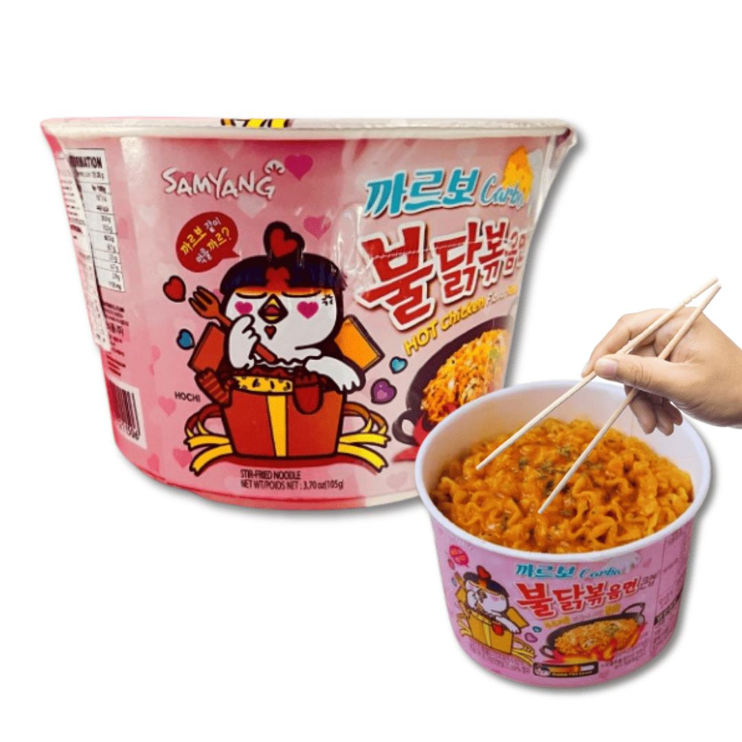 Lamen Carbonara Coreano Samyang Big Bowl 105g