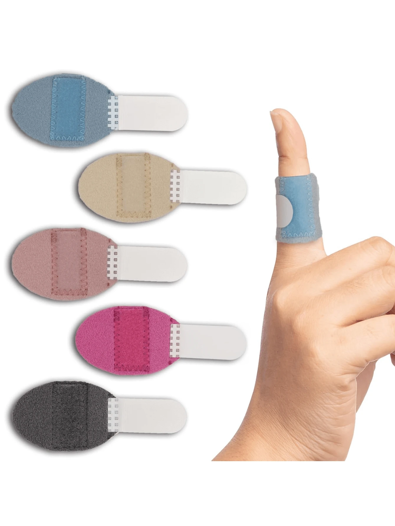 1 件单带手指夹板支撑套件，拇指/手指夹板支撑，手指固定装置