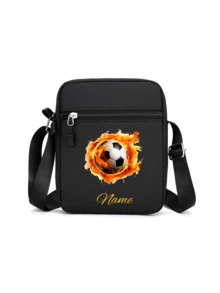 1. This Customizable Drawstring Bag Is Perfect For Everyday Use, Work, Or Beach Trips. You Can Have Your Name, A Special Message, Or A Holiday Greeting Printed On It. Featuring A Soccer Ball Design, It Allows For Personalization With Your Name, Initials, Lucky Number, Or Other Personal Details. Made Of High-Quality Materials, Stylish And Available In A Variety Of Colors, It Makes An Ideal Gift.