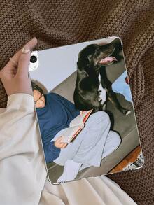 Customized Creative Collage Photo Geometric Pattern Protective Case Compatible With Pro 10.5 (2017), Galaxy Tab A8 10.5 Inch (2022) - Multicolor - View 2