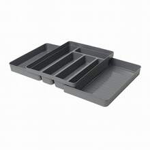 Porta Talheres Organizador De Gaveta Com Extensor Duplo