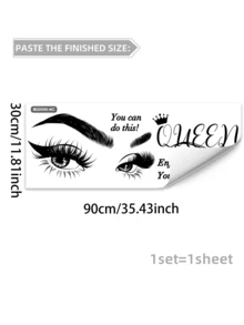 1 pieza Adhesivo de pared con gráfico de mariposa y figura, arte de pared autoadhesivo moderno para decoración del hogar, adhesivos, adhesivo de pared, calcomanía de vinilo para decoraciones del hogar, artículos de decoración de primavera para refrescar su hogar, adhesivos de decoración de festivales, regalos de cumpleaños y graduación