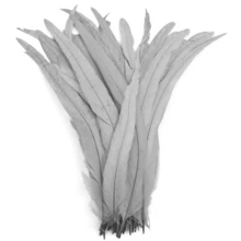 100 pièces Plumes de coq - Longues de 25-35 cm, plumes de queue de coq colorées mélangées, convenant pour la décoration de mariage, les coiffures, les mascarades, l'artisanat, les projets DIY, les éléments de coiffe, les accessoires de costume, les plumes décoratives, les plumes d'artisanat de haute qualité, l'artisanat fait main pour les fêtes, la décoration d'événements