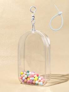 1 Stück transparente Displaytasche, geeignet für Puppen, 1 Stück quadratische Blindbox Hängetasche, mit wasserdichten und staubdichten Multifunktionsmerkmalen, sehr geeignet zum Aufbewahren von Puppen und kleinem Zubehör, sehr geeignet zum Tragen von Puppen, geeignet als Geburtstags-, Weihnachts- oder Partygeschenk. - Verschiedenfarbig - Übersicht 8