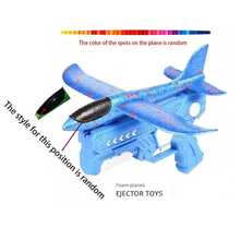 1 szt. Zabawki do wyrzutni samolotów, piankowy szybowiec z wyrzutnią dla chłopców i dziewcząt, 2 tryby lotu, samolot wyrzutni dla dzieci, zabawki do uprawiania sportów na świeżym powietrzu, prezenty dla chłopców i dziewcząt w wieku 4, 5, 6, 7, 8, 9, 10 i 12 lat