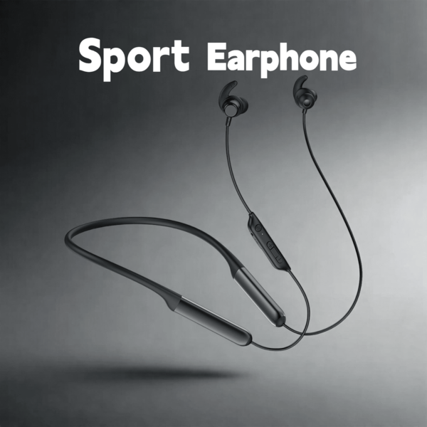 Cuffie senza fili con cancellazione del rumore ENC, design magnetico di accensione/spegnimento, lunga autonomia, cuffie sportive con doppia batteria