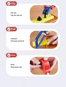 46pcs Kids Pretend Play Repair Tool Box Educational Assembly Toy Set, Includes Safety Helmet, Goggles, Realistic Repair Tools, Suitable For 3-12 Years Old Boys And Girls, Creative Gift For Christmas (Accessories Style Random)