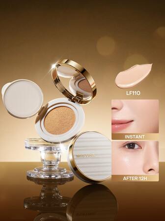 MISTINE 2 piezas Missha Soft Finish Cushion Foundation LF100, 12g+12g