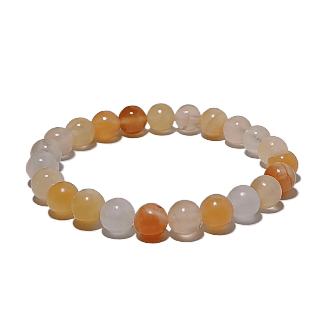 Pulsera de cuentas para damas, pulsera de piedras preciosas de cristal de curación natural, pulsera para aliviar la ansiedad y el estrés, joyería hecha a mano como regalo para damas