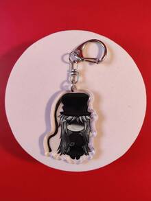 1 chiếc móc khóa acrylic hình quản gia anime màu đen "Kuro Shitsuji" thuộc series Ciel, , Grell, Under Taker, dễ thương, dùng làm móc khóa túi xách, phụ kiện vali, mặt dây chuyền điện thoại, đồ trang trí xe hơi. - Nhiều màu - Xem 29