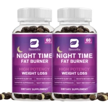 B BEWORTHS BEWORTHS Night Support Capsules - 60pcs, Green Coffee Bean, White Kidney Bean, Melatonin & L-Tryptophan Formula - Supports Metabolism, Weight Loss , Restful Sleep & Wellness For Men & Women - 2 Bottle(120 capsules) - 查看 2