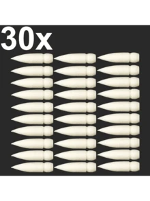 100 piezas de repuesto de puntas de pincel para marcadores acrílicos GuangNa, para manualidades de arte y papelería