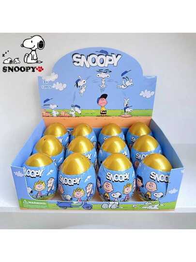  1 pieza Llavero ciego de Snoopy y Stitch, muñeco de peluche de personaje de dibujos animados, bolsa ciega, caja misteriosa Gashapon, regalo de Navidad, decoración navideña