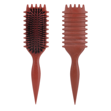 Bright Red Curl Defining Hair Brush, Flash Boar Bristle Styling Brush For Curly Hair, Shaping & Defining Curls For Women,Back To School,Travel Holiday Essentials,Hair Accessories For Women - Multicolor - View 26