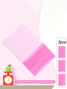 6pcs/3pcs/1pc Sauna Waist Trainer, Postpartum Belly Band, Waist Cincher, Sweat Enhancing Belt, Polyester Fiber, 110cm Length, Reusable Tummy Shaper - Pink - View 4