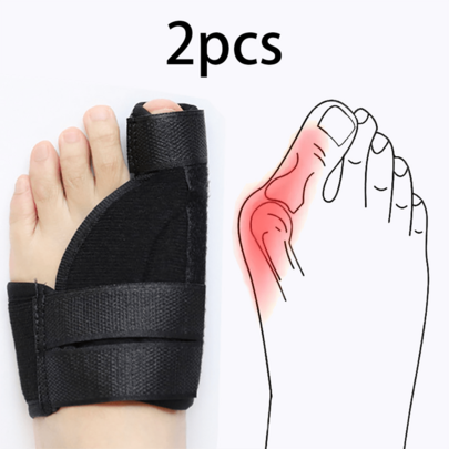 Big Toe Corrector, Built-In Metal Plate, Big Toe Separator, Non-Surgical Hallux Valgus Pad, Comfortable And Breathable, Hallux Valgus Pad