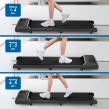 Walking Pad Treadmills 90 Cm Walking Area 265 Lbs Capacity Under Desk Treadmill For Home Office - 查看 4