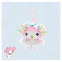 SANRIO Official Licensed Cute Cartoon Plush Keychain Series - Adorable Plush Bag Charms And Soft Plush Pendants, Suitable For Backpacks, Handbags, Tote Bags, Shoulder Bags, Travel Bags, Luggage, And Car Rearview Mirrors - Nhiều màu - Xem 11