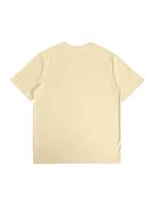 For Erykah Badu Portrait Graphic Plus Size TShirt 220g Featuring A Vibrant Yellow And Black Image With Her Signature A Must Have Fans Of Soul Music - 杏色 - 查看 2