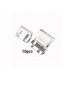 2/6/10Pcs Invisible Pants Leg Shortening Clips – No-Sew Hem Fixing Clips, Hidden Trouser Leg Closure Device, Anti-Slip Pants Hem Adjuster To Prevent Dragging, Seamless Pant Cuff Shortener For Jeans, Trousers, Tailored Clothing, Multiple Colors, Travel & Daily Essentials - Silver - View 11