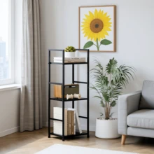 Storage Rack - Black - View 2