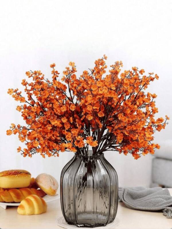 3 قطع/5 قطع من باقة الأزهار الاصطناعية زهور الأطفال لديكور حفل الزفاف، نباتات صناعية لديكور الغرف والمنزل في فصل الخريف، ديكور مركزي للمنزل والمائدة والغرفة والحمام، ديكور عيد الحب والسنة الجديدة، ترتيب الأزهار للحديقة الخارجية، دعائم التصوير، ترتيب الأزهار على الشرفة، هدايا عيد الحب والأعياد والتخرج