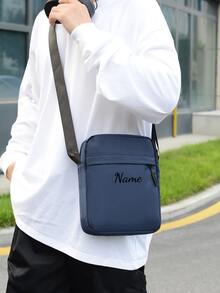 One Piece, Customized Multi-Functional Shoulder Bag, Simple Business Handbag, Large-Capacity Square-Shaped Bag Strap, Vacation School, Summer Continues, Black Nylon Business Casual Personalized Gift, Dad And Husband Backpack, Leather Bag, Homeless Person Bag, Gift Bag, Camping Hanging Bag, Back To School