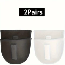 1/2片装可重复使用自粘肩垫 - 透气泡沫材质，男女通用，适用于夹克和T恤 - 彩色 - 查看 15