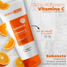 Dermachem Anti-Aging Vitamin C Skincare Kit + Spot Lightening Serum + Rhenuks Facial Cleansing Micellar Mousse - 橘色 - 查看 3